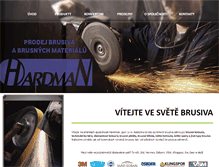 Tablet Screenshot of hardman.cz